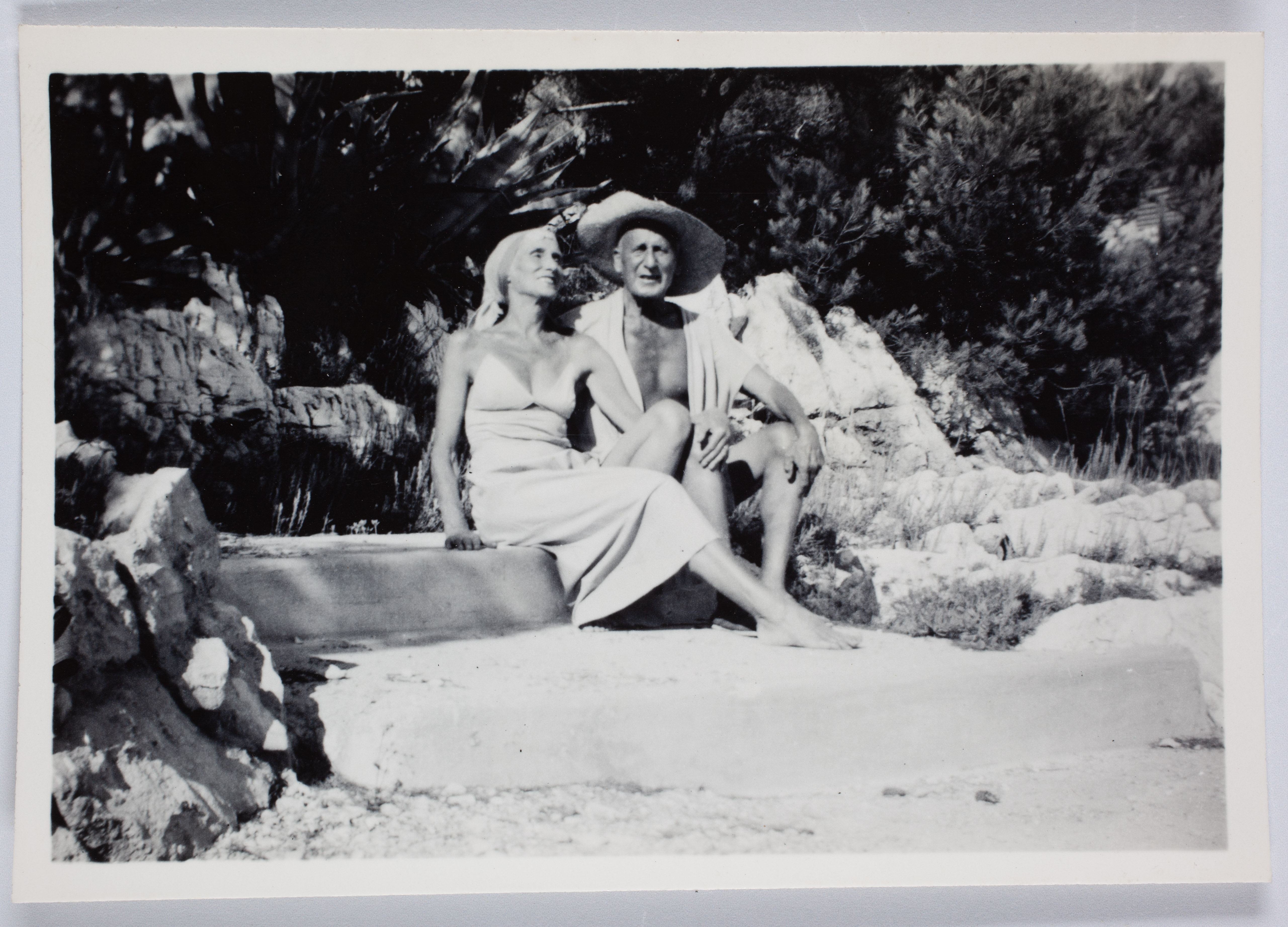 Culture Perth & Kinross - JD Fergusson and Margaret Morris in Cap d’Antibes, 1953