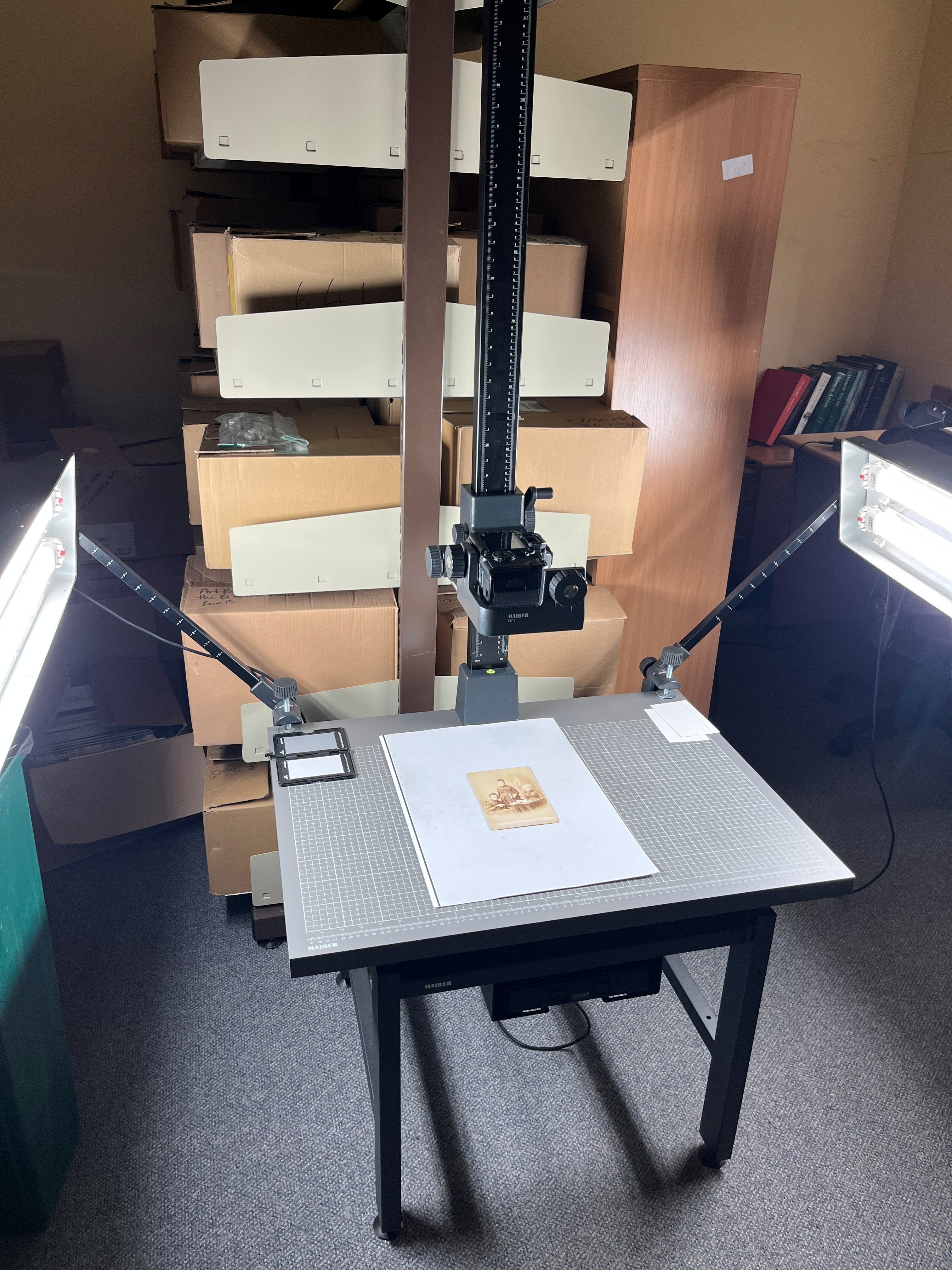 Culture Perth & Kinross - My photography set-up in the Fergusson Gallery